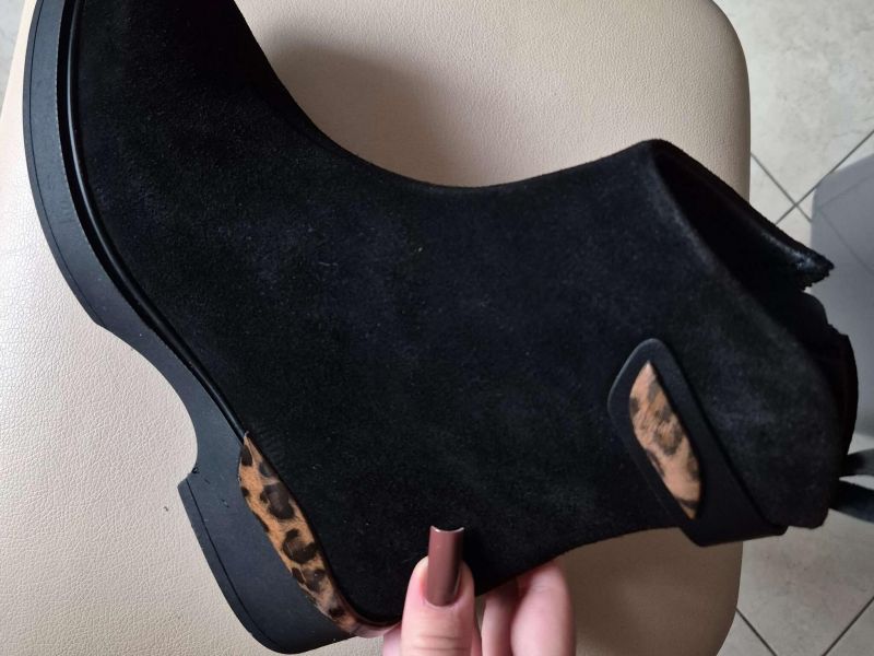 Filippo Lederstiefeletten DBT7182/25 BK Schwarz