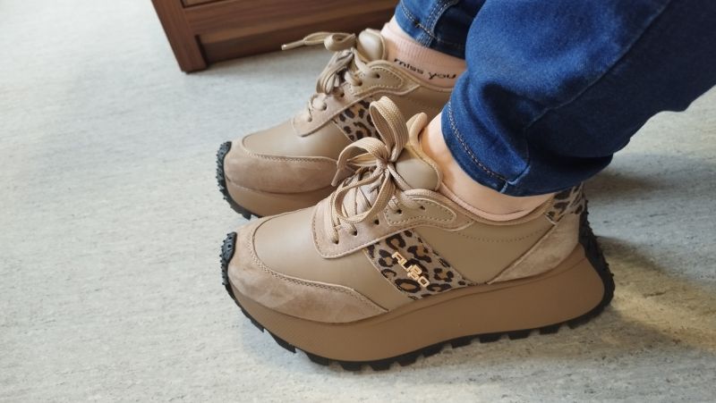 Filippo Ledersneakers DP6785/25 BE LEO Braun