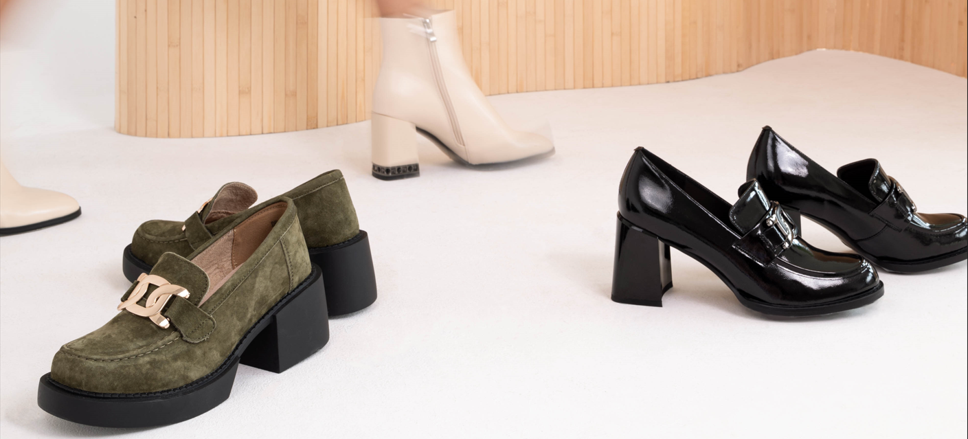Modische Schuhe für die Saison Herbst-Winter 2023/2024